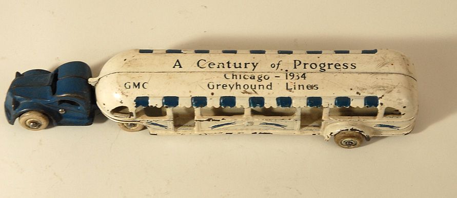 Arcade Century of Progress Greyhound Bus, 1934!