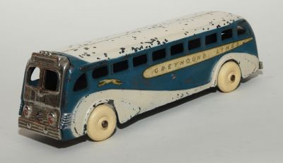 Arcade Greyhound Bus, c. 1938, EXCELLENT