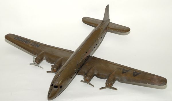 Marx American Airlines FLAGSHIP, Rare MILITARY GREEN!