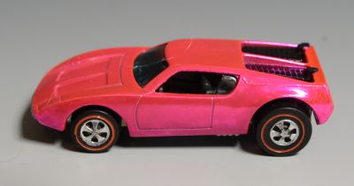 Hot Wheels Redline AMX/2, 1970 Hong Kong, PINK?