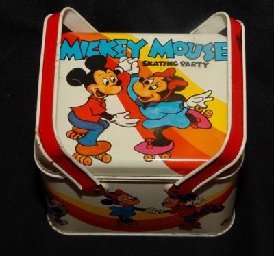 Mickey Mouse Skating Party Lunch Pail, Disney