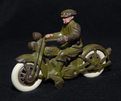 Hubley Harley Davidson with Civilian Rider