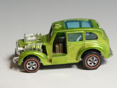 Hot Wheels Redline Cockney Cab, Lime Green, 1970