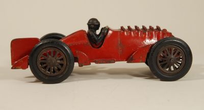 Hubley Golden Arrow Racer with Animated Exhaust - ORIGINAL